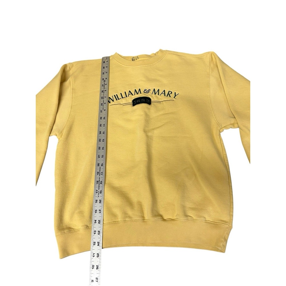 Vintage Jansport Sweatshirt William & Mary Size Small Yellow